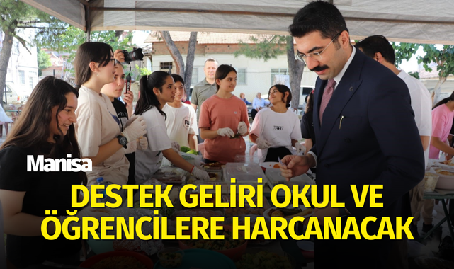 Destek geliri okul ve öğrencilere harcanacak