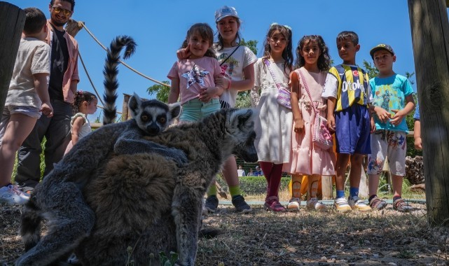 Doğal Yaşam Parkı bayramda çocuklu aileleri ağırladı