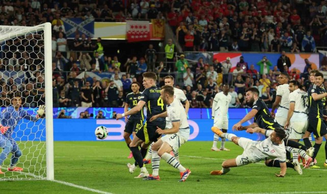 EURO 2024: İskoçya: 1 - İsviçre: 1