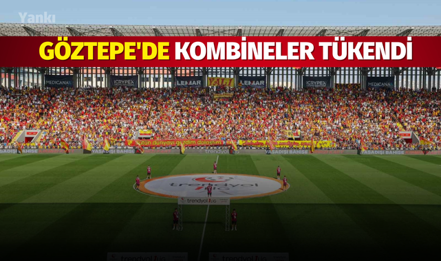 Göztepe'de kombineler tükendi