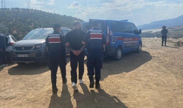 İzmir'de cinayet işledi, Manisa'da jandarmadan kaçamadı