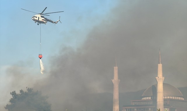 Kemalpaşa'da zirai alanda çıkan yangın kontrol altına alındı