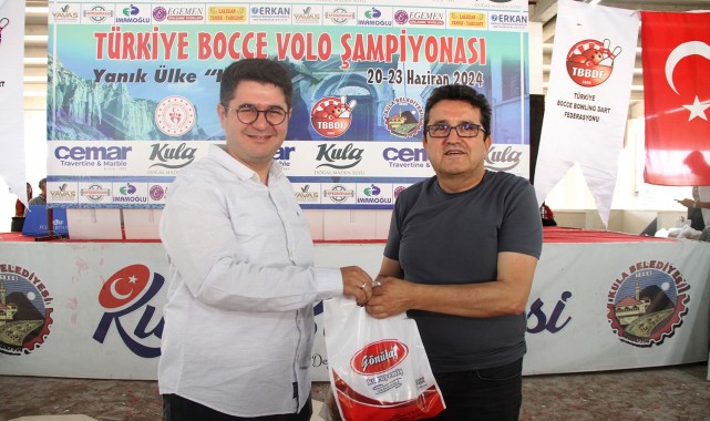 Kula'da düzenlenen Bocce Türkiye Şampiyonası sona erdi