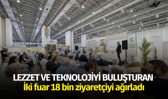 Lezzet ve teknolojiyi buluşturan iki fuar 18 bin ziyaretçiyi ağırladı