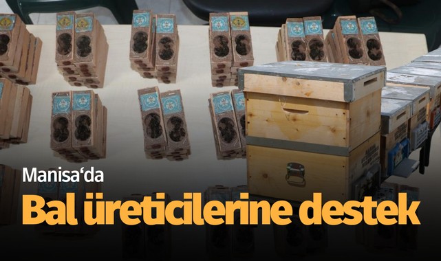 Manisa'da bal üreticilerine destek
