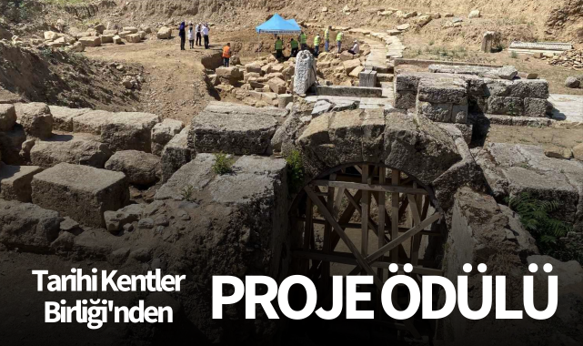 Manisa'da Tarihi Kentler Birliği'nden proje ödülü