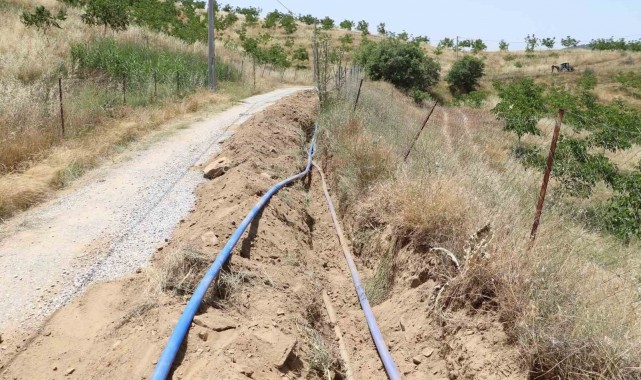 Poyraz Mahallesine sağlıklı ve kesintisiz içme suyu hattı