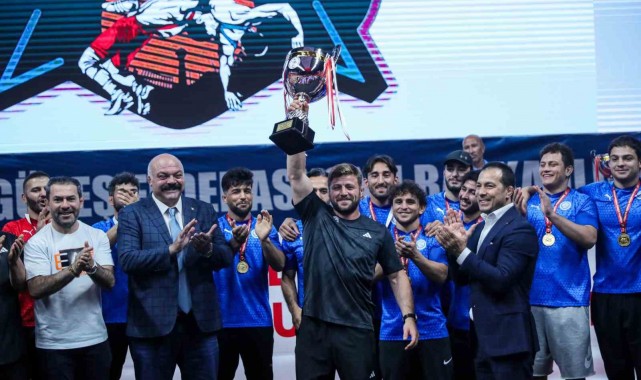 Süper Lig Serbest Güreş Final Four müsabakalarında şampiyon ASKİ