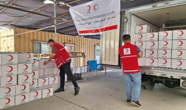 Türk Kızılay 146 bin 683 hisse kurban kesimiyle 21 ülkede 4,2 milyon ihtiyaç sahibine ulaşacak