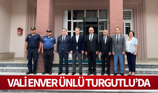 Vali Enver Ünlü Turgutlu'da