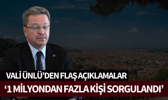 Validen flaş açıklama: "1 milyondan fazla kişi sorgulandı!"