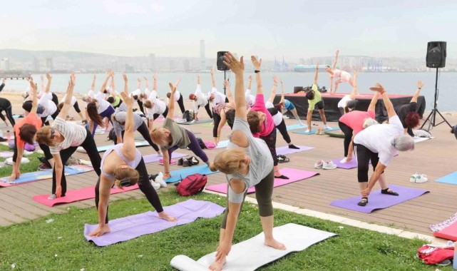 Yoga tutkunları buluştu