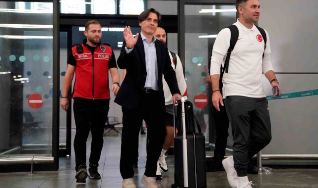 A Milli Futbol Takımı, yurda döndü