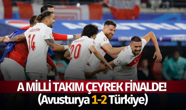 A Milli Takım çeyrek finalde! (Avusturya 1-2 Türkiye)