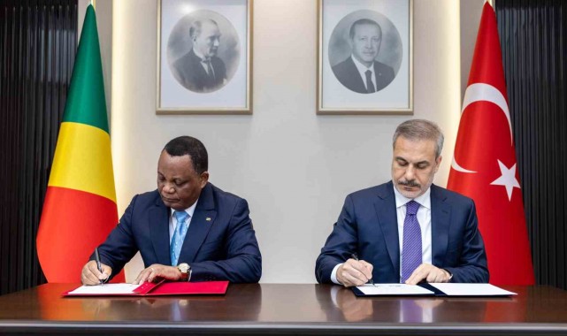 Bakan Fidan, Kongolu mevkidaşını ağırladı