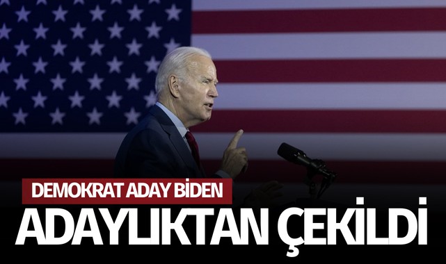Biden, başkanlık yarışından çekildi