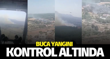 Buca’daki orman yangını kontrol altında