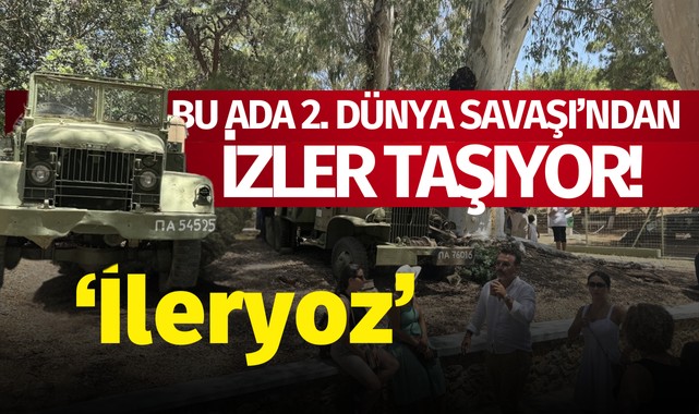 Ege Denizi'nde 2. Dünya Savaşı'nın acı izlerini taşıyan ada: İleryoz