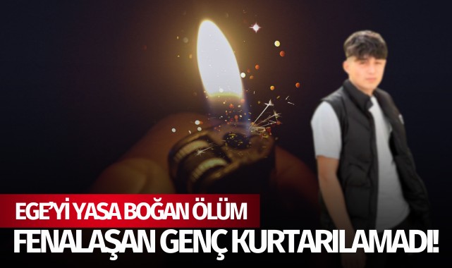 Ege'yi yasa boğan ölüm: Genç yaşta hayatını kaybetti!