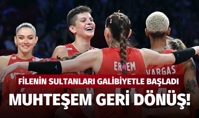 Filenin Sultanları'ndan muhteşem geri dönüş: Galibiyetle başladık!