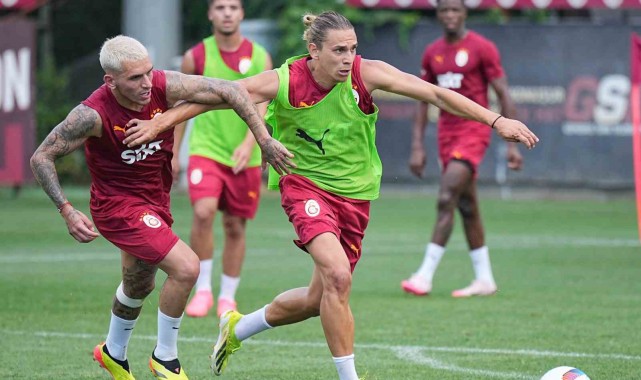 Galatasaray, çalışmalarını sürdürdü