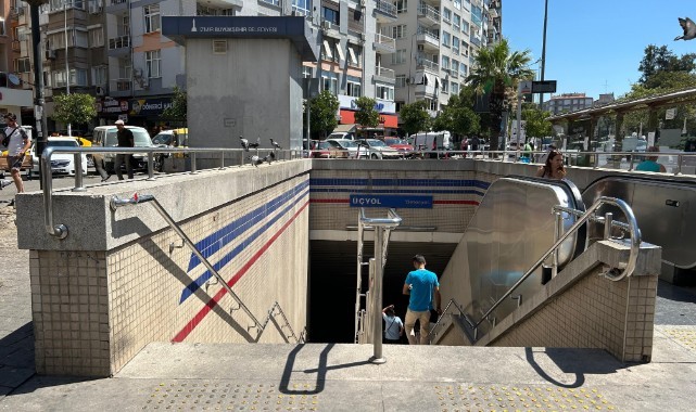 İzmir'de yürüyen merdiven arızalandı: 9 kişi yaralandı