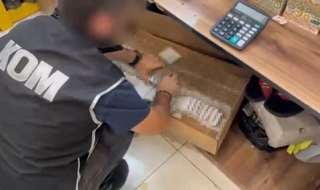 Kaçakçılara büyük operasyon: 1.5 milyonluk kaçak ürünler ele geçirildi!