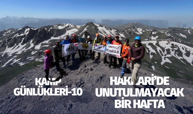 Kamp Günlükleri-10 Hakkari'de Unutulmayacak Bir Hafta