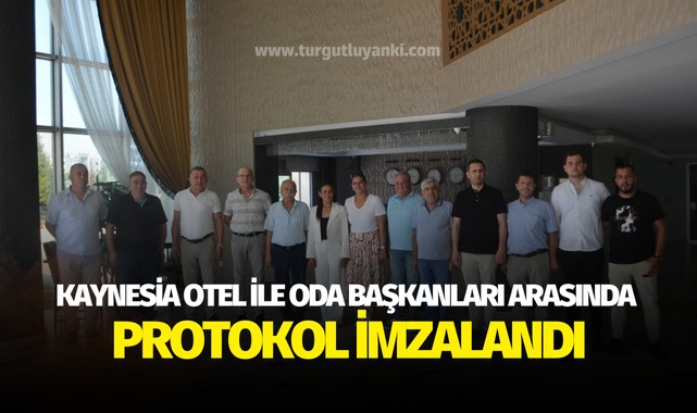 Kaynesia Otel ile Oda Başkanları arasında protokol imzalandı