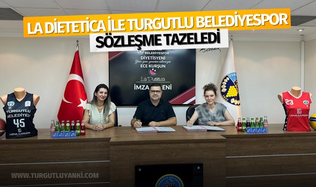 La Dietetica ile Turgutlu Belediyespor sözleşme tazeledi