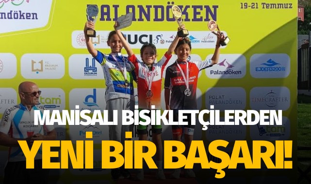 Manisalı bisikletçilerden yeni bir başarı!