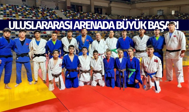 Manisalı judoculardan uluslararası arenada büyük başarı!
