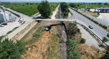 MASKİ'den çiftçiyi koruyan dere temizlik çalışması