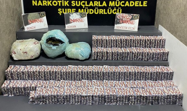 Otobüs terminalinde uyuşturucu operasyonları: 4 tutuklama