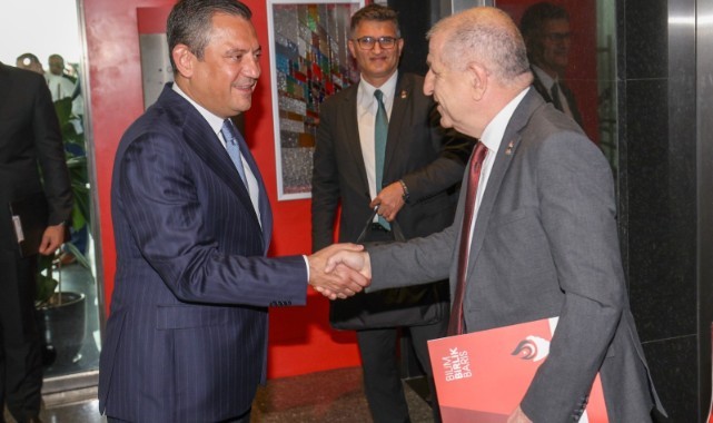 Özel, Zafer Partisi Genel Başkanı Ümit Özdağ’ı ağırladı