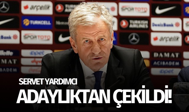 Servet Yardımcı adaylıktan çekildi!