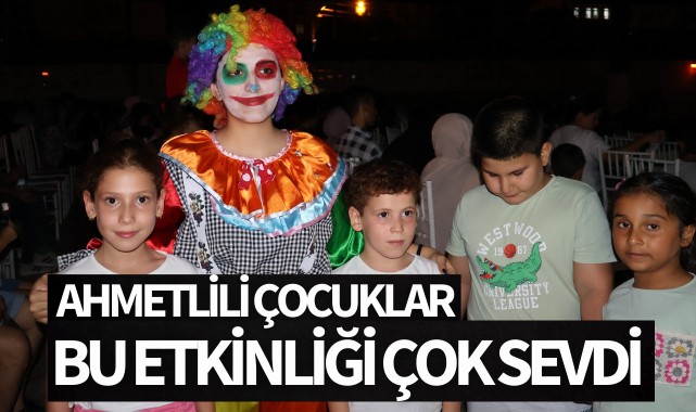 Ahmetlili Çocuklar Bu Etkinliği Çok Sevdi!