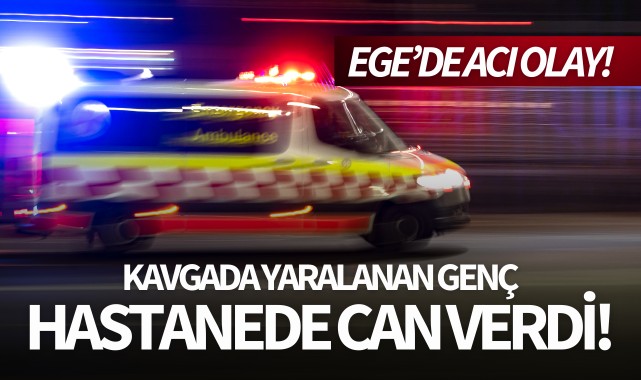 Kavgada yaralanan genç, hastanede hayatını kaybetti!