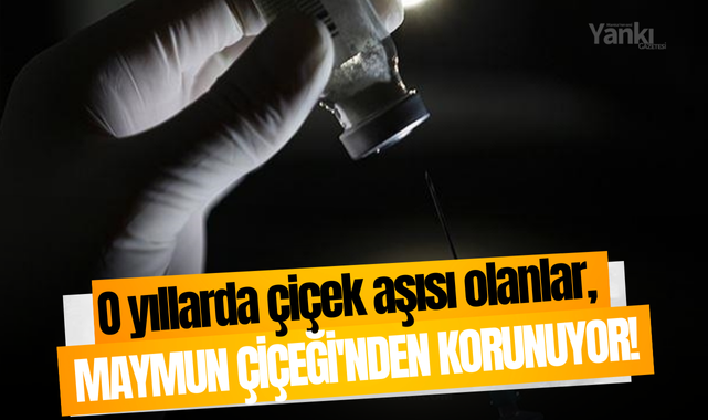 O yıllarda çiçek aşısı olanlar, Maymun Çiçeği'nden korunuyor!