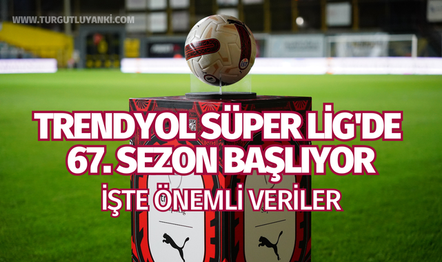 Trendyol Süper Lig'de 67. sezon başlıyor