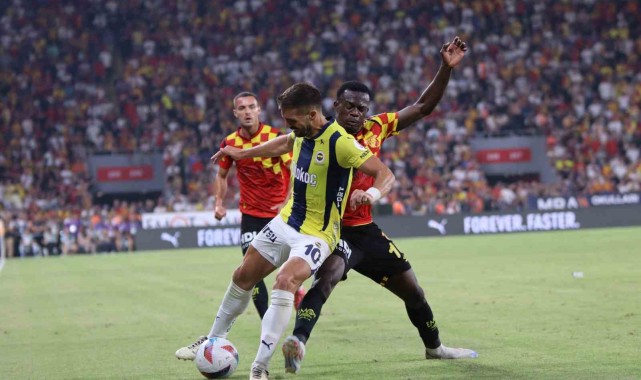 Trendyol Süper Lig: Göztepe: 2 - Fenerbahçe: 2 (Maçtan görüntüler)