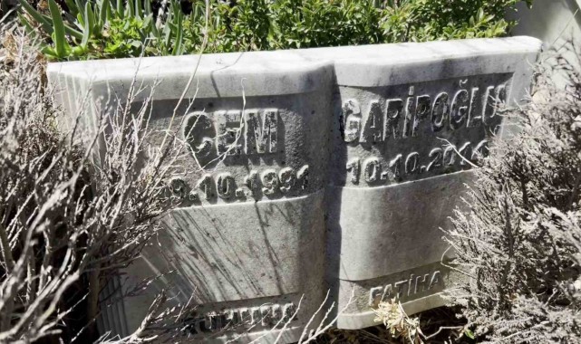 Cem Garipoğlu'nun açılacak olan mezarının son hali böyle görüntülendi
