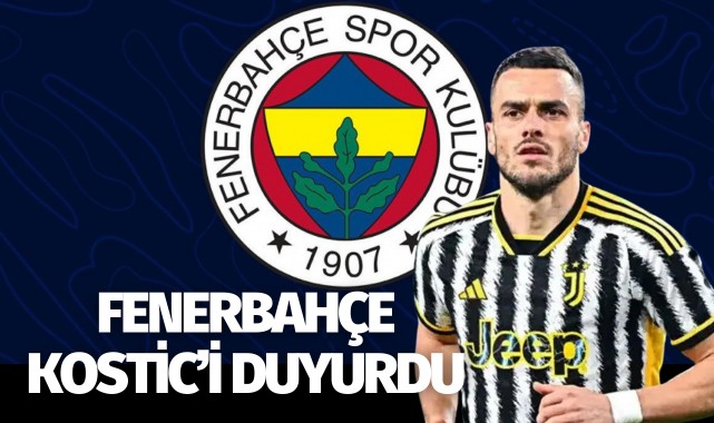 Fenerbahçe Kostic'i duyurdu