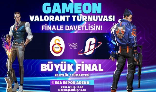 Galatasaray Espor - Galakticos GAMEON VALORANT Turnuvası'nda karşı karşıya gelecek