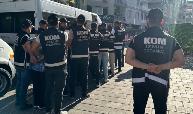 İzmir'de 'silah imalat atölyesi' kuran çeteye hava destekli operasyon