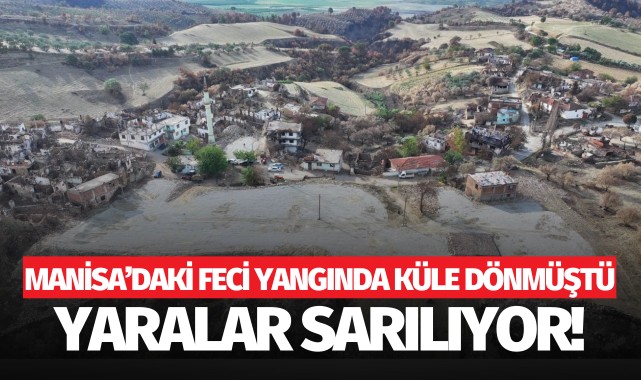 Karayakup’ta Yangının Yaraları Sarılıyor