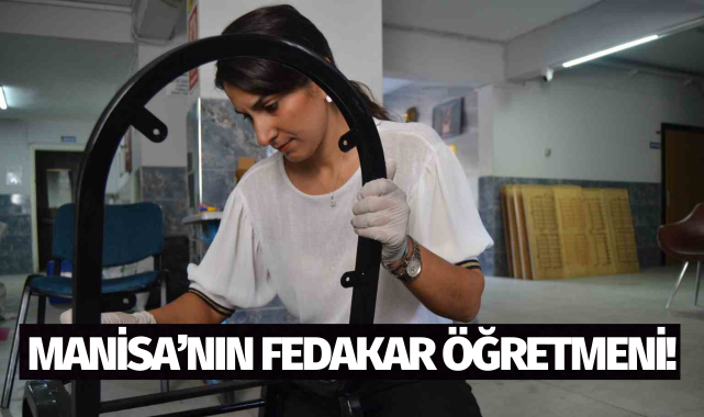 Manisa'nın fedakar öğretmeni