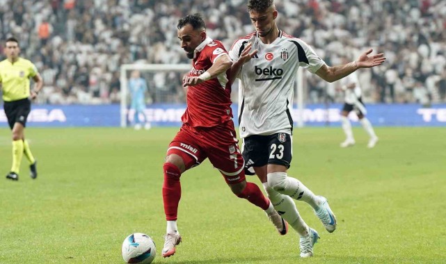 Trendyol Süper Lig: Beşiktaş: 2 - Sivasspor: 0 (Maçtan Kareler)