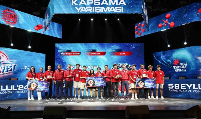 Üniversitesi öğrencilerine TEKNOFEST'ten ödül