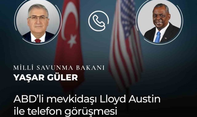 Bakan Güler, ABD'li mevkidaşıyla görüştü